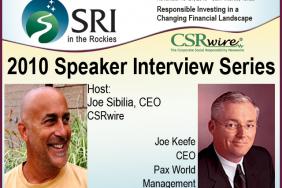 SRI in the Rockies Speaker Interview with Joe Keefe Image.