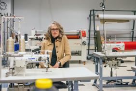 ISAIC, Industrial Sewing and Innovation Center, Centralizes Massive Surgical Mask and Gown Production Collaboration in Detroit Image.