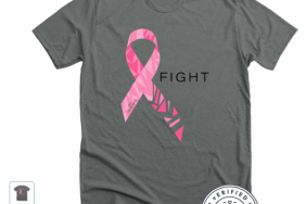 Mohawk Sponsors Breast Cancer Awareness T-Shirt Sale Image.