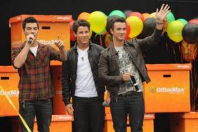 Jonas Brothers Kick Off OfficeMax's Annual 'A Day Made Better' Cause Campaign for Teachers Image.