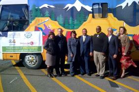 New Image Dental Helps Bring Miles For Smiles Mobile Dental Clinic to Denver Students in Adams 14 School District with Funding from CBS EcoMedia's WellnessAd Advertising Image.