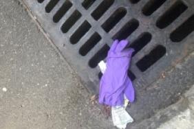 Keep America Beautiful: Watch Where You Toss Used Wipes and Gloves! Image