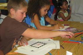 Pitney Bowes Volunteers Celebrate and Support Literacy Programs for the Coronita Elementary RIF Program Image.
