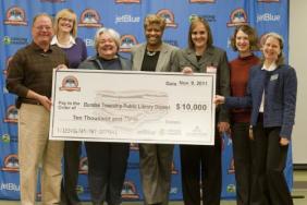 Chicagoland Library wins $10,000 in books from JetBlue Airways and Random House Children's Books through Soar with Reading program Image