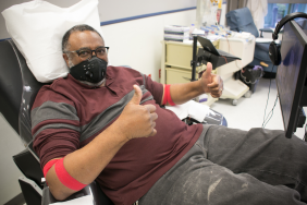 Relief From Sickle Cell Disease Made Possible by Red Cross and FedEx Image.