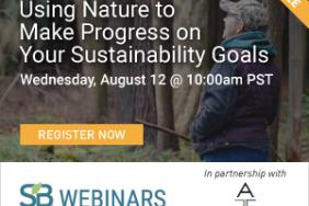 Panel Discussion-style Webinar on ‘Using Nature to Make Progress on Your Sustainability Goals,’ Hosted by the American Forest Foundation and Sustainable Brands Image