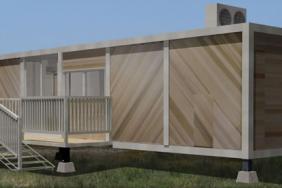 Eco-friendly Modular Home Debuts at West Coast Green Conference Image.