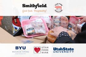 Smithfield Foods and Utah Pork Producers Association Partner to Fight Hunger During College Football Season Image.