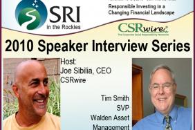 SRI in the Rockies Speaker Interview with Tim Smith Image.