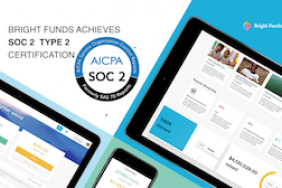 Workplace Giving Platform Bright Funds Achieves SOC2 Type II Compliance Image.
