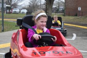 Toyota Puts the Vroom in Safety Education Program Aimed at Putting Kids in the Driver's Seat Image.