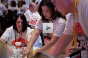 Astellas Employees Assemble Thousands Of Care Packages For Homeless Veterans Image.