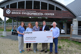 Smithfield Foods Donates $25,000 to the Chesapeake Bay Foundation to Fund Environmental Education Programs in Virginia Image.