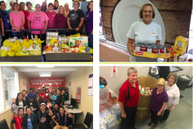 Smithfield Foods Employees Rally Together to Support Feeding America® During Hunger Action Month™ Image.