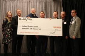Smithfield Foods Supports Local Workforce Development Initiatives with $250,000 Contribution to Sioux Falls, South Dakota’s Southeast Technical Institute Image.