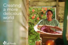 Kraft Foods is Creating a More Delicious World Image.