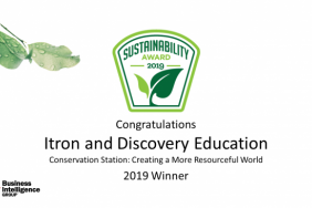 Itron and Discovery Education Awarded for Global Sustainability Leadership Image.
