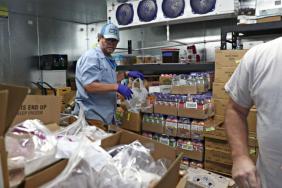 Area Food Firms Team up to Provide Groceries Amid Increasing Unemployment Image.