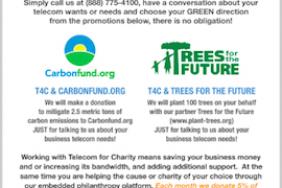 Telecom for Charity Announces New Design, Website, Video and Commitment to Effective Socially Responsible Business Image.