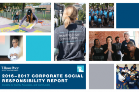 T. Rowe Price Releases 2016"“2017 Corporate Social Responsibility Report Image.