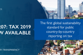 First Global Standard for Tax Transparency Image.