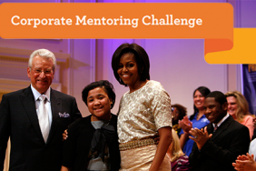 MENTOR: The National Mentoring Partnership Invites Corporations to Take the Corporate Mentoring Challenge Image.