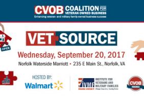 Walmart and the Coalition for Veteran Owned Business Host VetSource Event to Boost Business Opportunities for Veteran Entrepreneurs Image.