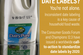 Companies Commit to Simplify Food Date Labels Worldwide by 2020, Reducing Food Waste Image