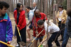 Students Transform 10-Acres of Forest & Highlight Forest Protection Image.