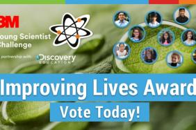 3M and Discovery Education Announce ‘Improving Lives Award’: Nominate Your Favorite 3M Young Scientist Challenge Finalist Image.
