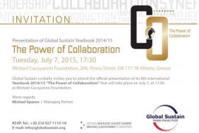 Global Sustain presents the Yearbook 2014/15 "The Power of Collaboration" Image.
