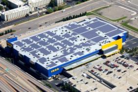 Minnesota’s Largest Solar Array Now Plugged-In Atop IKEA Store as Company Reaches a Solar Presence of 70% of its U.S. Locations Image.