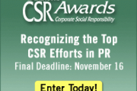 PR News’ CSR Awards Final Deadline This Friday Nov. 16 Image.