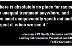Letter From Frederick W. Smith and Raj Subramaniam to All FedEx Team Members and Global Leadership Image.