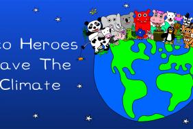Eco Heroes Save The Climate Image.