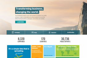 UN Global Compact Unveils New Official Website Aiming to Spur Corporate Sustainability Action Image.