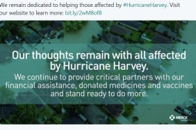 Merck’s Response to Hurricane Harvey Image.