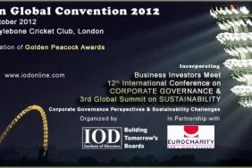 EuroCharity Participates In and Partners With London Global Convention 2012: "Corporate Governance Perspectives & Sustainability Challenges" Image.