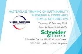 Global Sustain Group to Deliver a Masterclass Training on Sustainability Reporting & Compliance (New EU NFR Directive) Image.