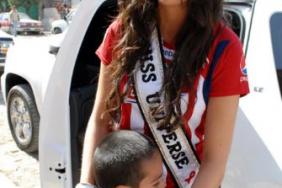 Miss Universe Provides Child Poverty a Platform In Mexico Image.
