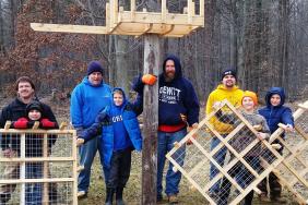 Consumers Energy, Cub Scouts Build Platform to Give Osprey Safe Place to Nest Image.