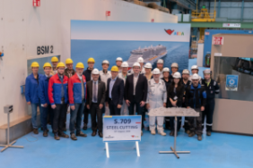 AIDA Cruises: Start of Construction for the Second LNG Cruise Ship at the Meyer Werft Shipyard in Papenburg Image