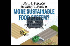 PepsiCo Releases 2018 Sustainability Report Highlighting Progress and a Renewed Focus to Help Build a More Sustainable Food System Image