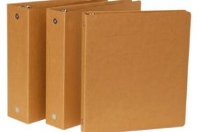 Sustainable Group Unveils Its 100% FSC-Certified 3-Ring "ReBinder"TM Image.