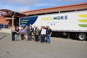 Smithfield Foods and Feed More Unveil New Tractor-Trailer to Expand Distribution in Rural Counties in Central Virginia Image.