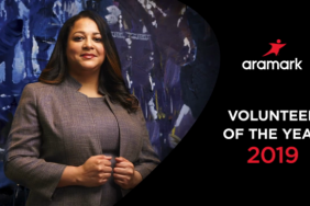 Aramark Names Diversity Champion Natily Santos, 2019 Service Star Volunteer of the Year for Extraordinary Volunteer Service Image.