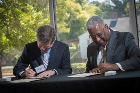City of Birmingham Joins Trane in Launching Energy Saving Upgrades at Sustainability Commitment Signing Ceremony Image.