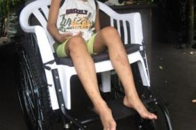 Poor Disabled Children Receive Free Wheelchairs in Guatemala Image.