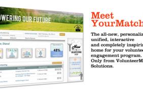 YourMatch From VolunteerMatch Solutions Puts An Inspiring New Face On Volunteering For Corporations, Campuses And Brands Image.