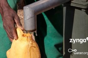 Zynga.org and Water.org Partner to Bring Fresh Water to Real Communities and Virtual Farms Worldwide Image.